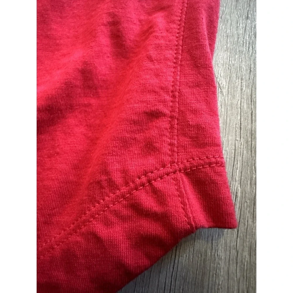 Rare Air Jordan T-Shirt Mens Small Red Cotton Box Logo Crew Neck‎ CJ9624-687
